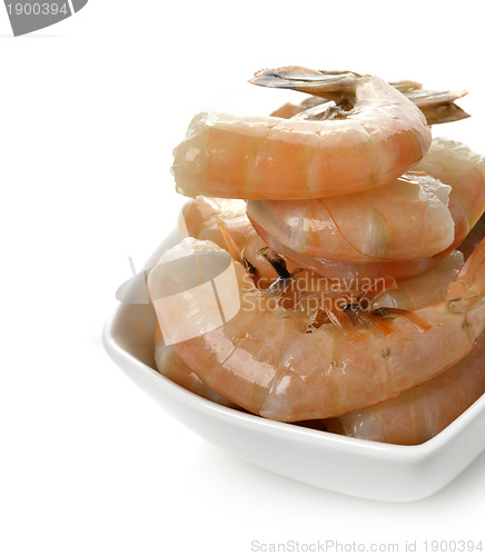 Image of Fresh Shrimps And Lemon