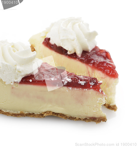Image of Cherry And Strawberry Cheesecake