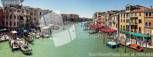 Image of 16. Jul 2012 - Panorama of Grand Canal in Venice, Italy