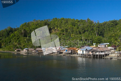 Image of Tropical village