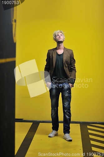 Image of Portrait of an handsome man