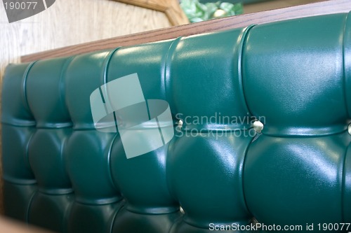 Image of Close up on a Restaurant Booth