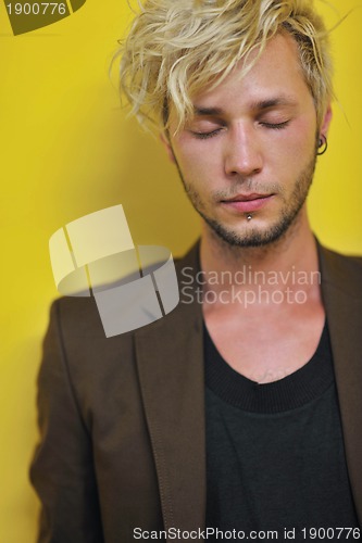 Image of Portrait of an handsome man
