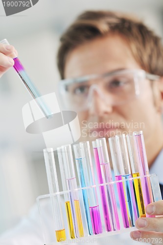 Image of research and  science people  in laboratory