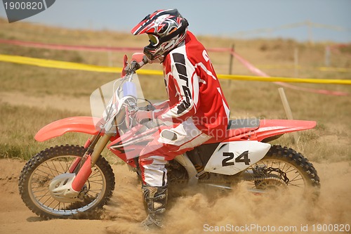 Image of motocross bike