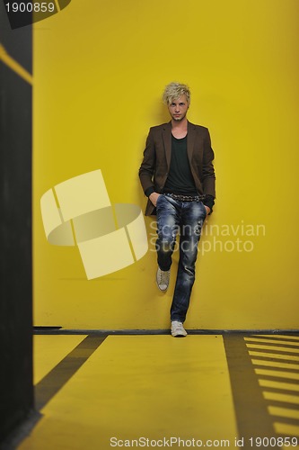 Image of Portrait of an handsome man