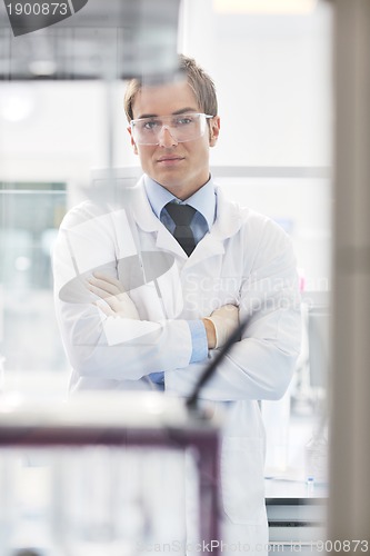 Image of research and  science people  in laboratory