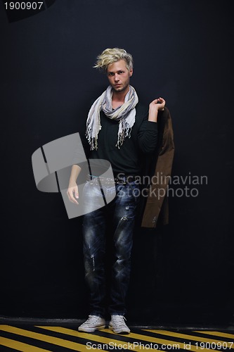 Image of Portrait of an handsome man