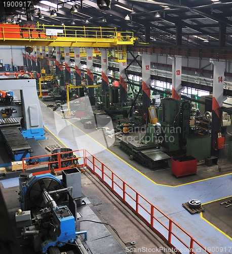 Image of metal industy factory indoor