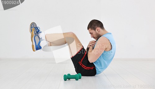 Image of man fitness workout