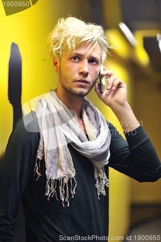 Image of Portrait of an handsome man