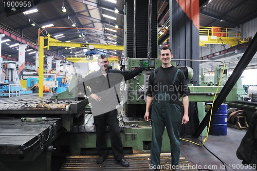 Image of industry workers people in factory