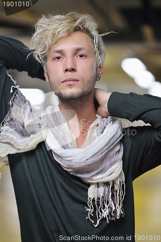 Image of Portrait of an handsome man
