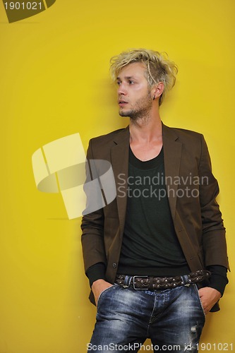 Image of Portrait of an handsome man