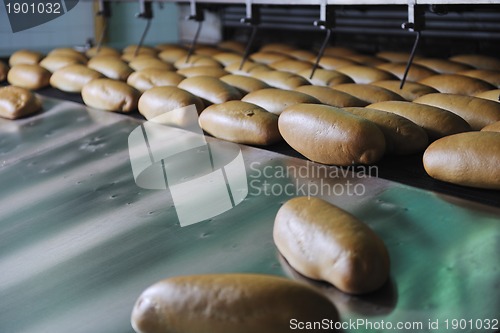 Image of bread factory production