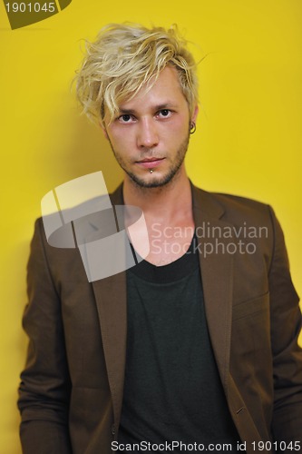 Image of Portrait of an handsome man