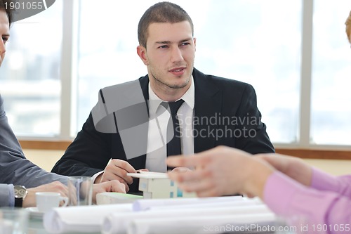 Image of business people at meeting