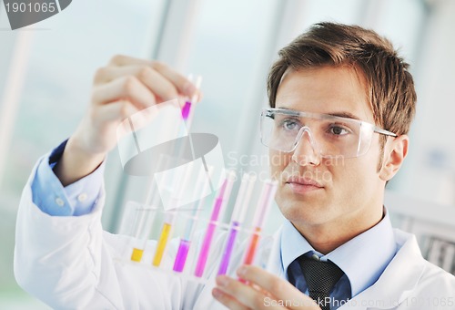 Image of research and  science people  in laboratory