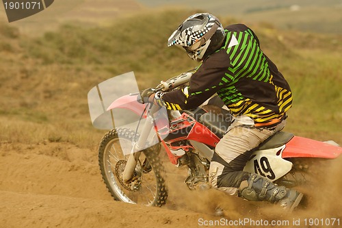 Image of motocross bike