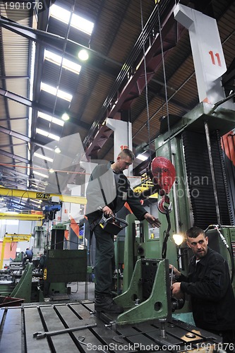 Image of industry workers people in factory