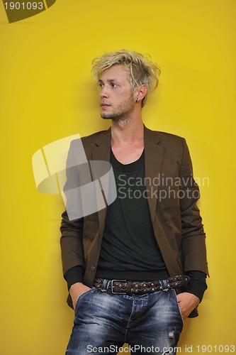 Image of Portrait of an handsome man