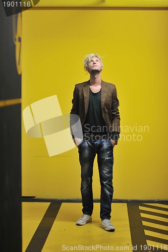 Image of Portrait of an handsome man