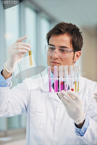 Image of research and  science people  in laboratory