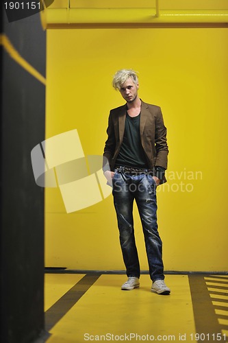 Image of Portrait of an handsome man