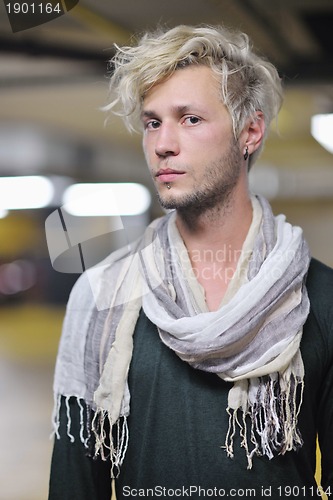 Image of Portrait of an handsome man
