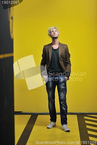 Image of Portrait of an handsome man
