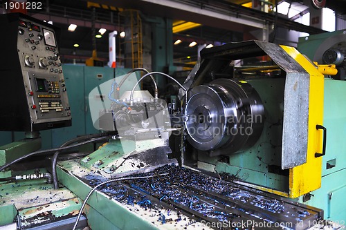 Image of metal industy factory indoor