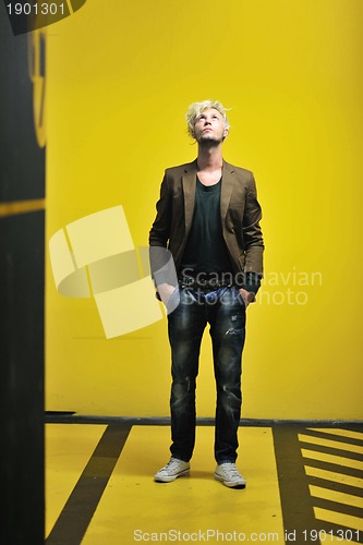 Image of Portrait of an handsome man