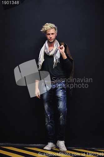 Image of Portrait of an handsome man
