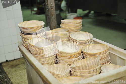 Image of bread factory production