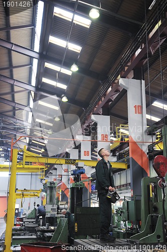 Image of industry workers people in factory