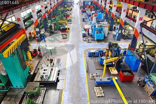 Image of metal industy factory indoor