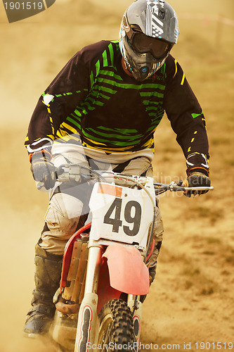 Image of motocross bike