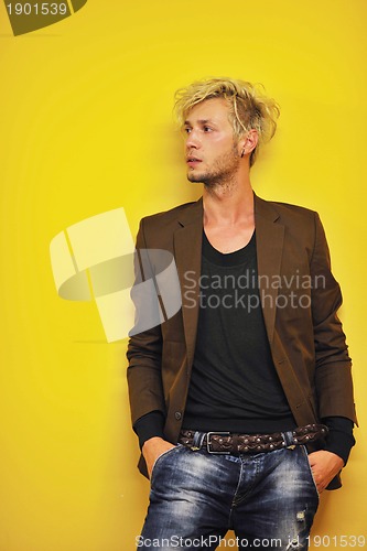 Image of Portrait of an handsome man