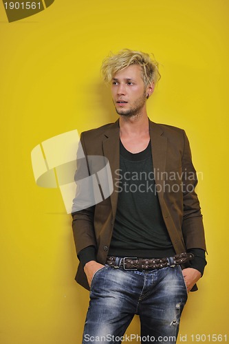 Image of Portrait of an handsome man