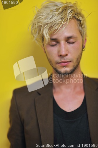 Image of Portrait of an handsome man