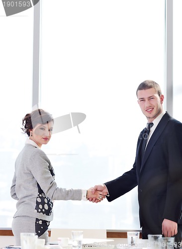 Image of handshake on business meeting