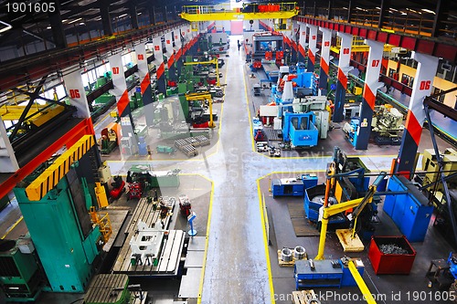 Image of metal industy factory indoor