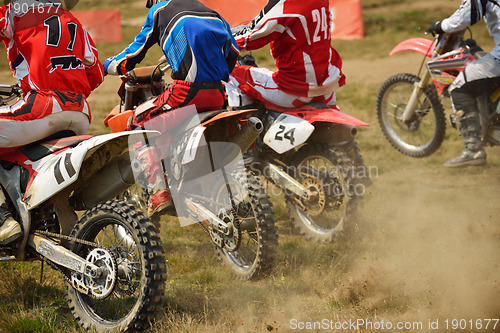 Image of motocross bike