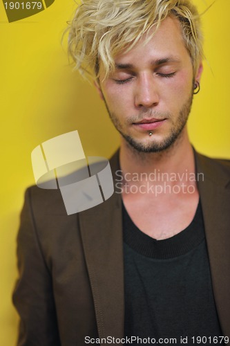 Image of Portrait of an handsome man