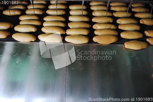 Image of bread factory production