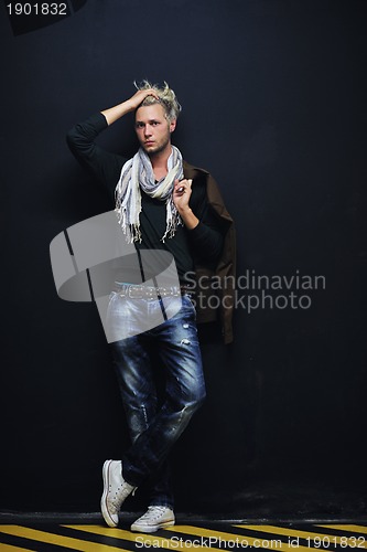 Image of Portrait of an handsome man