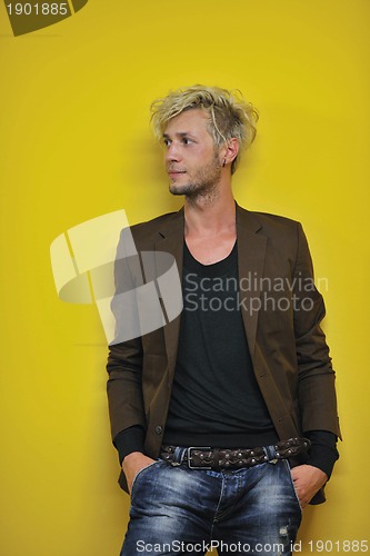 Image of Portrait of an handsome man