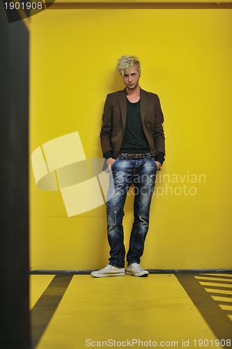 Image of Portrait of an handsome man