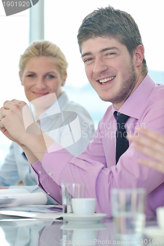 Image of business people at meeting