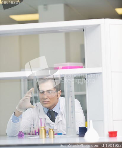Image of research and  science people  in laboratory